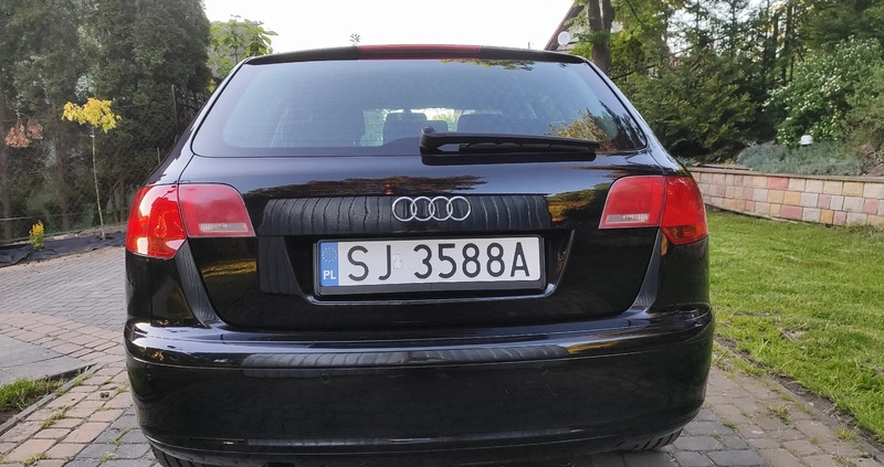 Audi A3 cena 22900 przebieg: 179833, rok produkcji 2007 z Myślenice małe 379